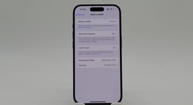 Good
													Apple iPhone 15 Pro - Unlocked, Black, 256 GB, A2848, photo 3 of 8