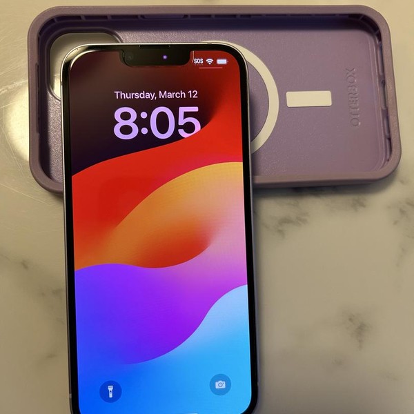 Apple iPhone 14 - Unlocked, 128 GB, Purple, A2649