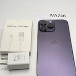 Good Apple iPhone 14 Pro Max - Unlocked, 128 GB, Purple, A2651