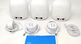 Mint
													Google Nest Wifi Pro 6e Mesh Router - Snow, 3-Pack, photo 2 of 4