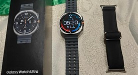 Good
													Samsung Galaxy Watch Ultra (2025) - Unlocked, Titanium Silver, SM-L705, 47mm, photo 1 of 14