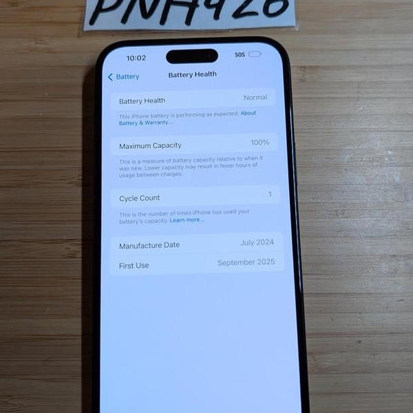 Apple iPhone 15 Plus - Unlocked, 128 GB, Black, A2847