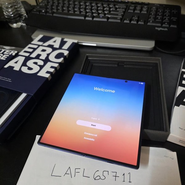 Samsung Galaxy Z Fold7 - Unlocked, 256 GB, Blue Shadow, 12 GB, SM-F966U1