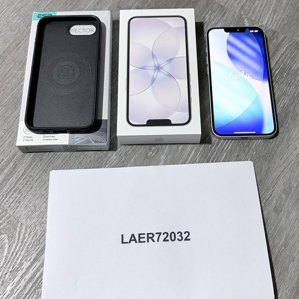Apple iPhone 17e - Unlocked, 256 GB, White, A3575
