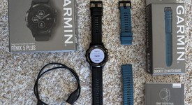 Mint
													Garmin Fenix 5 Plus - Titanium, Sapphire, photo 1 of 9