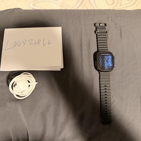 Apple Watch Ultra 3 49mm - Unlocked, Black, A3281