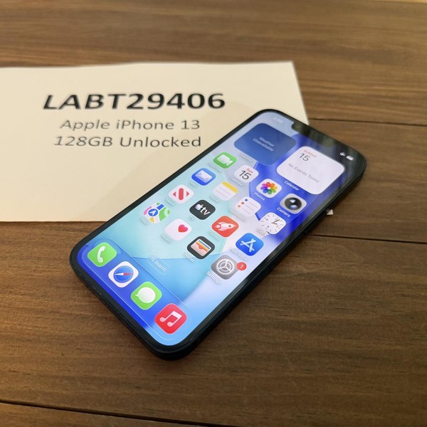 Apple iPhone 13 - Unlocked, 128 GB, Midnight, A2482