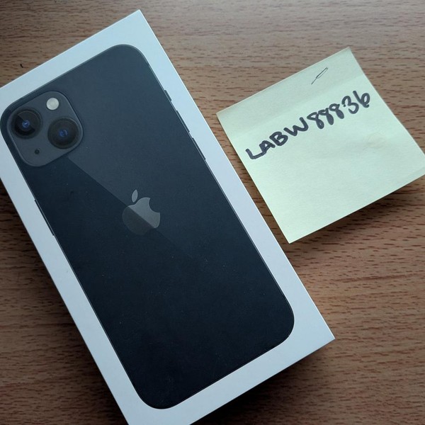 Apple iPhone 13 - Metro by T-Mobile, 128 GB, Midnight, A2482