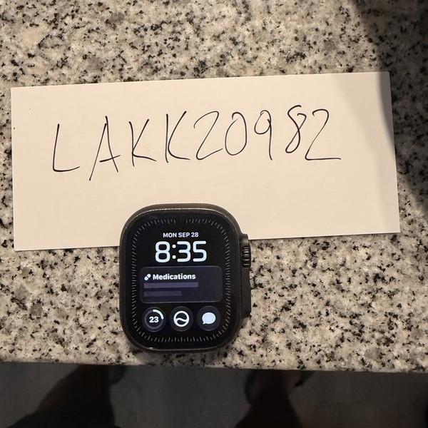 Apple Watch Ultra 2 49mm - Unlocked, Black, A2986