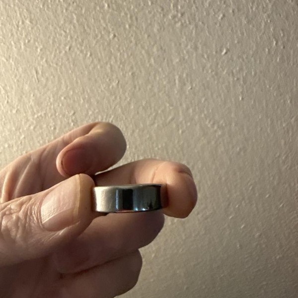 Oura Ring Gen 4 - Silver, Size 10