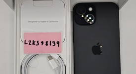 Mint
													Apple iPhone 15 - Unlocked, Black, 128 GB, A2846, photo 2 of 13