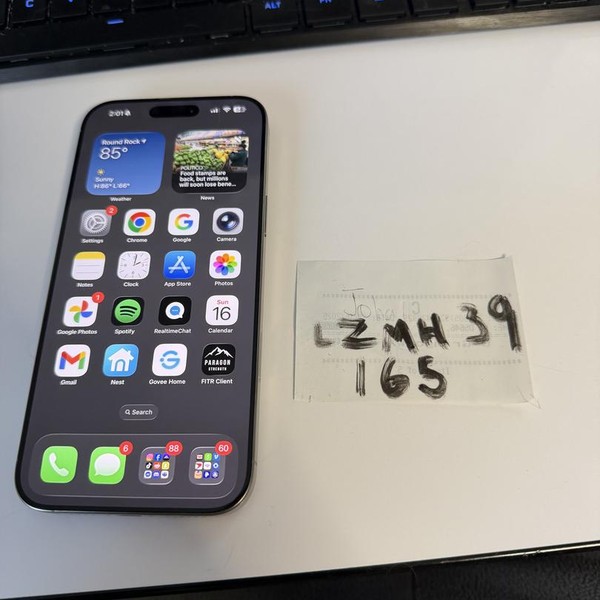 Apple iPhone 16 Pro Max - Unlocked, 256 GB, Natural, A3084