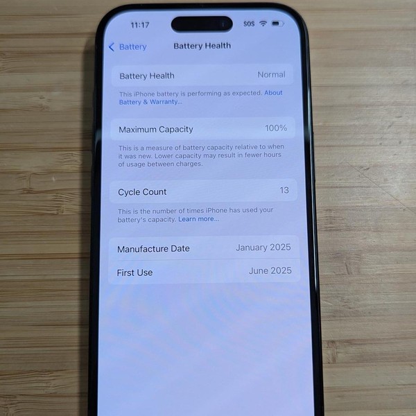 Apple iPhone 15 - Unlocked, 128 GB, Black, A2846