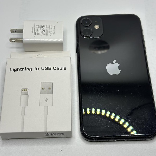 Apple iPhone 11 - Unlocked, 64 GB, Black, A2111