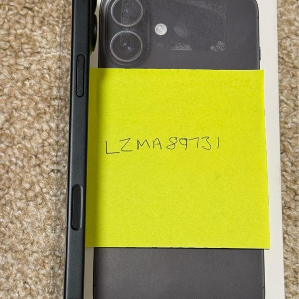 Apple iPhone 16 Plus - AT&T, 128 GB, Black, A3082