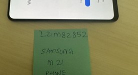 Good
													Samsung Galaxy M21 - Unlocked Non-US, Navy Blue, 64 GB, 4 GB, photo 3 of 8