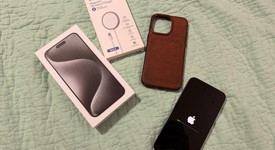 Good
													Apple iPhone 15 Pro Max - Unlocked, White, 256 GB, A2849, photo 3 of 10