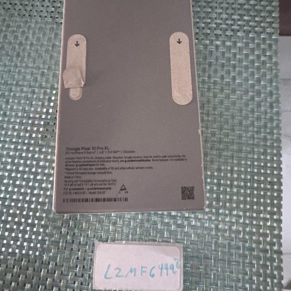 Google Pixel 10 Pro XL - Unlocked, 512 GB, Obsidian, GUL82