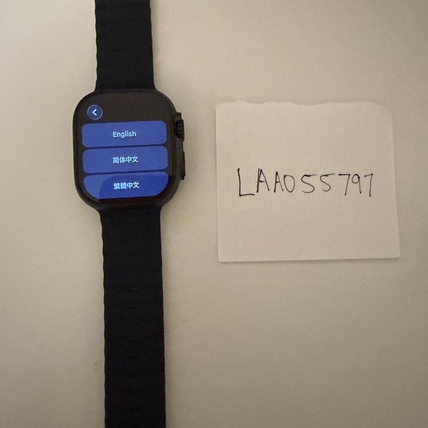 Apple Watch Ultra 3 49mm - Unlocked, Black, A3281