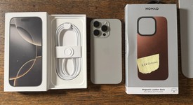 Good
													Apple iPhone 16 Pro - Unlocked, Natural, 256 GB, A3083, photo 1 of 14