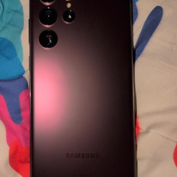 Samsung Galaxy S22 Ultra - Verizon, 128 GB, Burgundy, 8 GB, SM-S908U