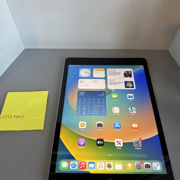 Apple iPad 9th Gen - Unlocked, 64 GB, Silver, A2603