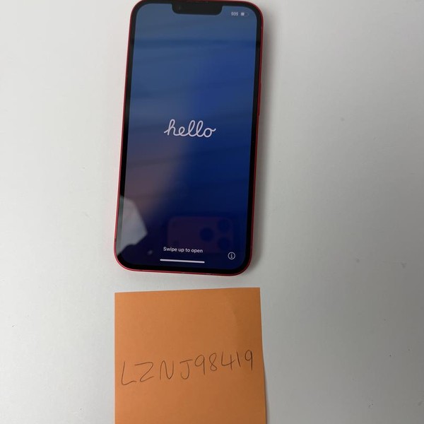 Apple iPhone 14 - Unlocked, 128 GB, Red, A2649