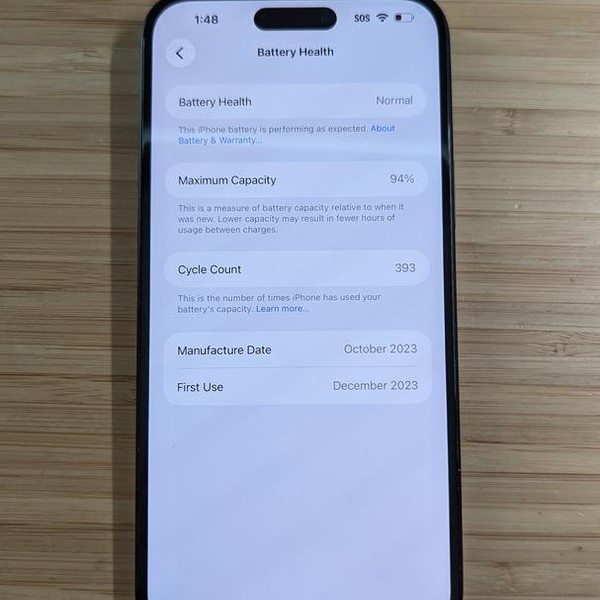 Apple iPhone 15 Plus - Unlocked, 128 GB, Black, A2847