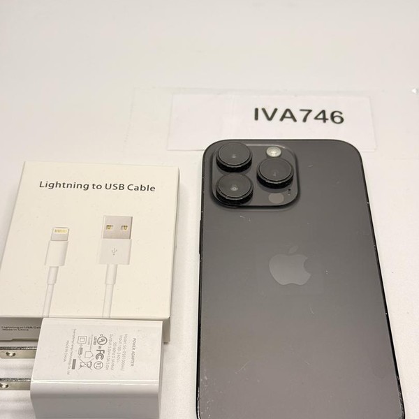 Apple iPhone 14 Pro - Unlocked, 256 GB, Black, A2650