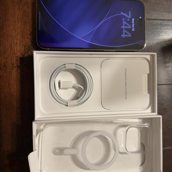 Apple iPhone 14 Pro Max - Unlocked, 128 GB, Silver, A2651