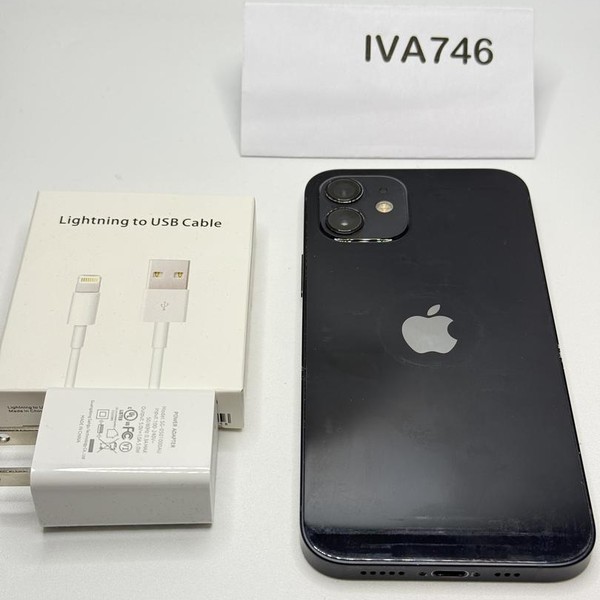 Apple iPhone 12 - Unlocked, 64 GB, Black, A2172