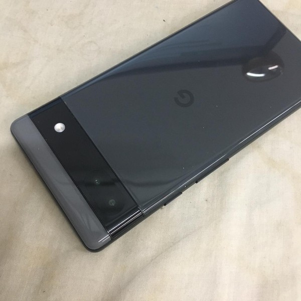 Google Pixel 6a - T-Mobile, 128 GB, Charcoal, 6 GB, GX7AS