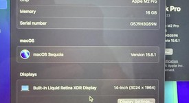 Good
													MacBook Pro 2023 - 14" - Apple M2 Pro 12-core, Gray, 1 TB, 16 GB, photo 4 of 13