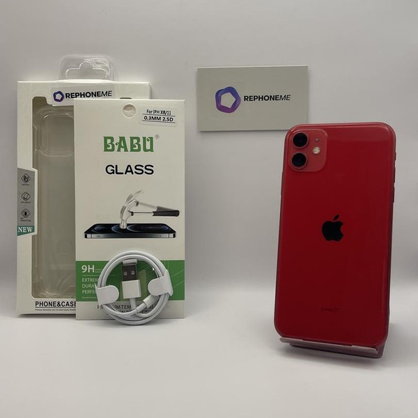 Apple iPhone 11 - Unlocked, 64 GB, Red, A2111