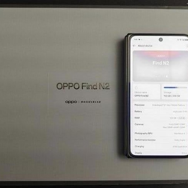 Oppo Find N2 - Unlocked Non-US, 256 GB, Black, 12 GB