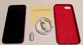 Good
													Apple iPhone SE 3rd Gen 2022 - Unlocked, Red, 64 GB, A2595, photo 1 of 8