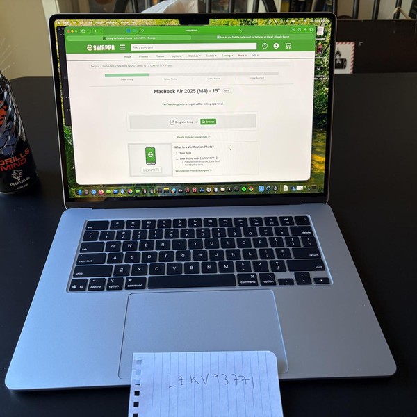 MacBook Air 2025 (M4) - 15 inch - 512 GB, Sky Blue, 16 GB, Apple M4