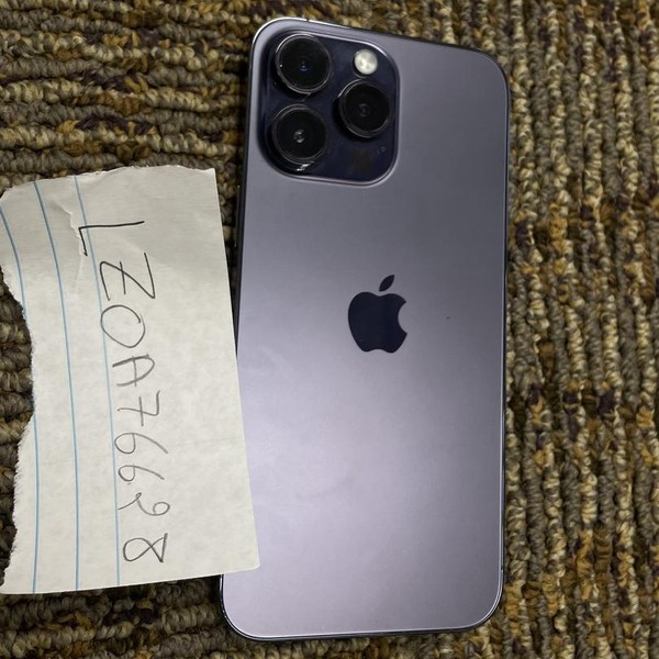 Apple iPhone 14 Pro Max - Unlocked, 128 GB, Purple, A2651