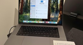 Good
													MacBook Pro 2021 - 16" - Apple M1 Max, Silver, 1 TB, 64 GB, photo 1 of 4