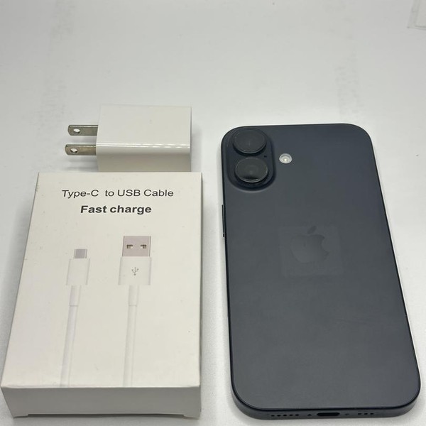 Apple iPhone 16 - Unlocked, 128 GB, Black, A3081