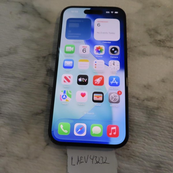 Apple iPhone 15 - T-Mobile, 128 GB, Black, A2846