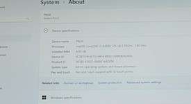 Fair
													Microsoft Surface Pro 6 - Wi-Fi, Silver, 128 GB, 8 GB, photo 3 of 7