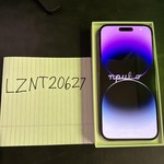 Good Apple iPhone 14 Pro Max - Unlocked, Purple, 128 GB, A2651