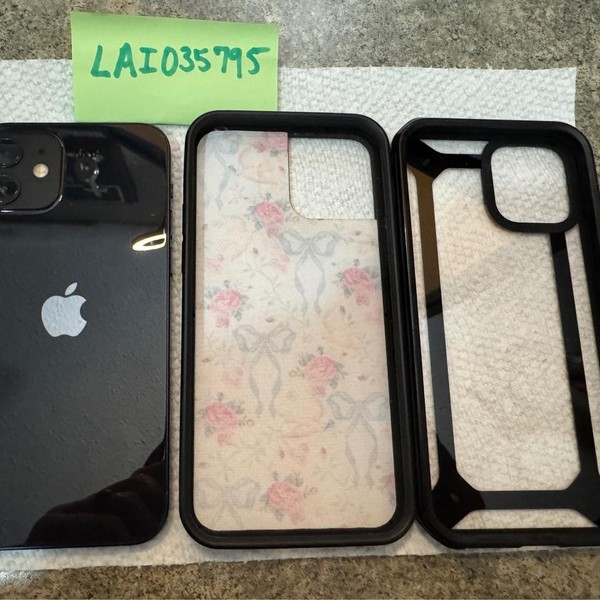 Apple iPhone 12 - Unlocked, 128 GB, Black, A2172