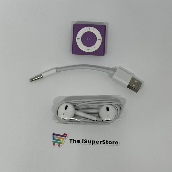 Apple iPod Shuffle 4th Gen - Purple, 2 GB, A1373