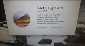 Good
													MacBook Pro 2011 (Unibody) - 13" - Silver, 4 GB, photo 2 of 13