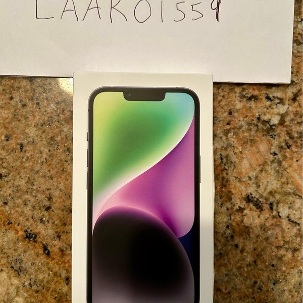 Apple iPhone 14 - Unlocked, 128 GB, Midnight, A2649