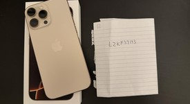Good
													Apple iPhone 16 Pro Max - Unlocked, Desert, 256 GB, A3084, photo 1 of 6