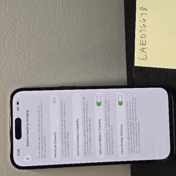 Apple iPhone 14 Pro Max - Unlocked, 256 GB, Black, A2651