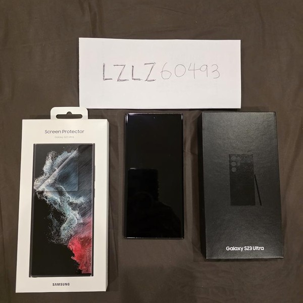 Samsung Galaxy S23 Ultra - Unlocked, 256 GB, Black, 8 GB, SM-S918U1